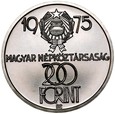 D300. Węgry, 100 forintów 1975, 30 lat wyzwolenia, st 1