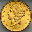 B71. USA, 20 dolarów 1904, Liberty, st 2-1