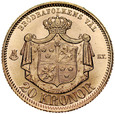 C6. Szwecja, 20 koron 1874, Oskar II, st 1-