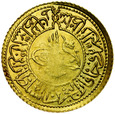 B59. Turcja, Rumi Altin 1223/14 (1820), Mahmud II, st 2+