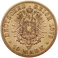 Niemcy, 10 marek 1879 A, Prusy, st 3