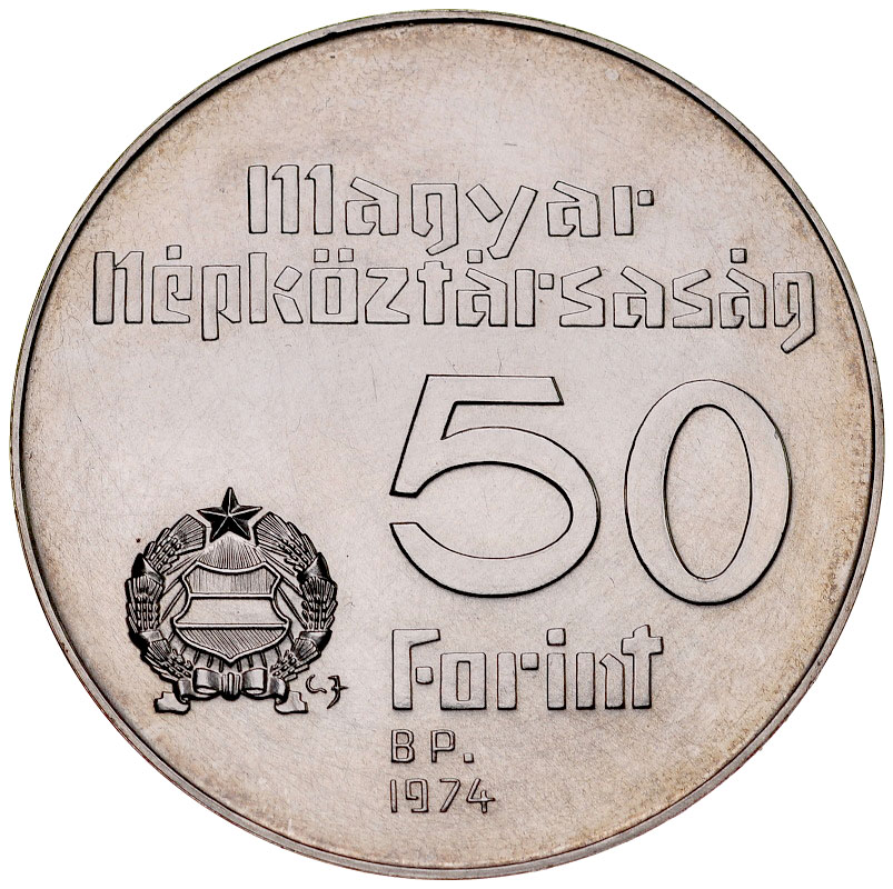 Węgry, 50 i 100 forintów 1974, Bank Narowdowy, st 1