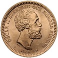 A163. Szwecja, 20 koron 1886, Oskar II, st 1-/1