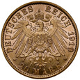 B11. Niemcy, 20 marek 1910 A, Prusy, st 2-1