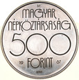 C267. Węgry, 500 forintów 1987, Seul 1988, st 1-