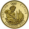 Anglia, Set olimpijski 2012, Elżbieta, st 1, złoto, 1,5 oz