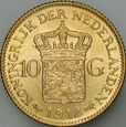C77. Holandia, 10 guldenów 1912, Wilhelmina, st 1-