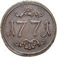 D393. Gdańsk, Żeton 1771, Korporacja Trzech Króli.