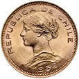 C332. Chile, 100 pesos 1952, st 2+