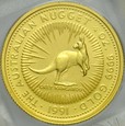 C188. Australia, 25 dolarów 1991, Kangur, st 1
