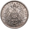 D277. Niemcy, 2 marki 1907, Prusy, st 1-
