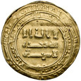 D135. Islam, Dinar ok 320 AH, Abbasydzi, st 3