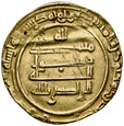 D135. Islam, Dinar ok 320 AH, Abbasydzi, st 3