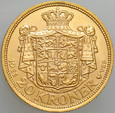 C68. Dania, 20 koron 1911, Fryderyk VIII, st 1