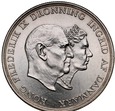 Dania, 5 koron 1960, Jubileusz, st 1-, 10 szt, junk silver