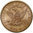 D187. USA, 10 dolarów 1894, Liberty, st 3-2