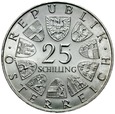 D149. Austria, 25 szylingów 1972, Ziehrer, st 1-