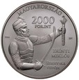 D299. Węgry, 2000 forintów 2016, Zrinyi Mikols, st 1