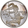 D137. Węgry, 500 forintów 1989, Albertville 1992, st L