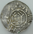 C187. Niemcy, Denar, Otton III ok 1000 r., st 3+
