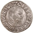 B182. Grosz pruski lenny 1542, Albrecht, st 3+
