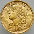 C11. Szwajcaria, 20 franków 1930, Heidi, st 1
