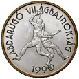 A88. Węgry, 500 forintów 1989, Footbol, st 1