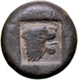 B235. Grecja, Aiolis, Lesbos, 1/12 stater, 480-400 BC