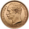 B21. Dania, 10 koron 1908, Fryderyk VIII, st 1-