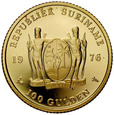 C65. Surinam, 100 guldenów 1976, Juliana, st L