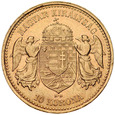 C67. Węgry, 10 koron 1904, Franz Josef, st 2-
