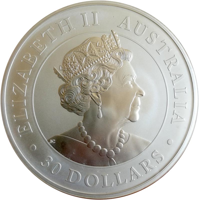 Australia, 30 dolarów 2019, Koala 1 kg Ag