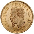 B76. Włochy, 10 lirów 1863, Don Vitto, st 1-