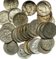 USA, lot 10 centów, 3 uncje czystego srebra