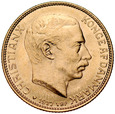 B91. Dania, 20 koron 1917, Christian X, st 1-