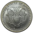 D313. USA, Dolar 2006, Statua, st 1-, uncja srebra