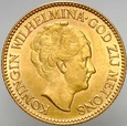 C42. Holandia, 10 guldenów 1932, Wilhelmina, st 2-1