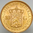 C42. Holandia, 10 guldenów 1932, Wilhelmina, st 2-1