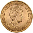 Holandia, 10 guldenów 1912, Wilhelmina, st 2-1