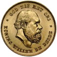 B52. Holandia, 10 guldenów 1875, Wilhelm, st 1