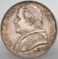 VIA36. Watykan, 2 liry 1866, Pius IX, st 3-2