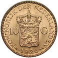 Holandia, 10 guldenów 1926, Wilhelmina, st 1