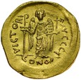 D85. Bizancjum, Solid, Justynian 527-565, st 3+