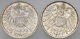 C398. Niemcy, Marka 1914 A i 1915 E, 2 szt