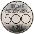 C313. Węgry, 500 forintów 1987, Seul 1988, st 1