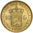 C63. Holandia, 10 guldenów 1932, Wilhelmina, st 1