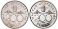 Węgry, 200 forintów 1992, 10 szt. st 1-, junk silver
