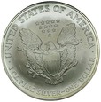 C334 USA, Dolar 2007, Statua, st 1-, uncja srebra