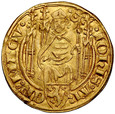 E22. Arcybiskupstwo Mainz, Goldgulden, Johann II 1397-1399, st 2-3/2