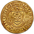 E22. Arcybiskupstwo Mainz, Goldgulden, Johann II 1397-1399, st 2-3/2
